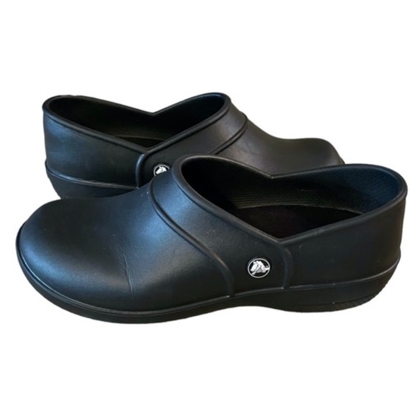 Crocs Womens Black Clogs Size 10 - Picture 4 of 9